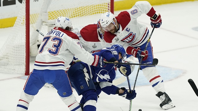 Tampa Bay Lightning wint de eerste wedstrijd van de Stanley Cup Finals